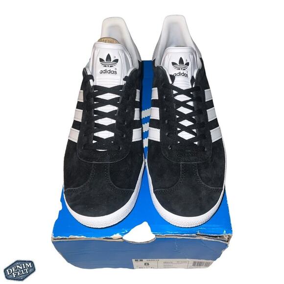 adidas Men’s Black/White Originals Gazelle Shoes/Sneakers | NEW/NIB!! main image 15